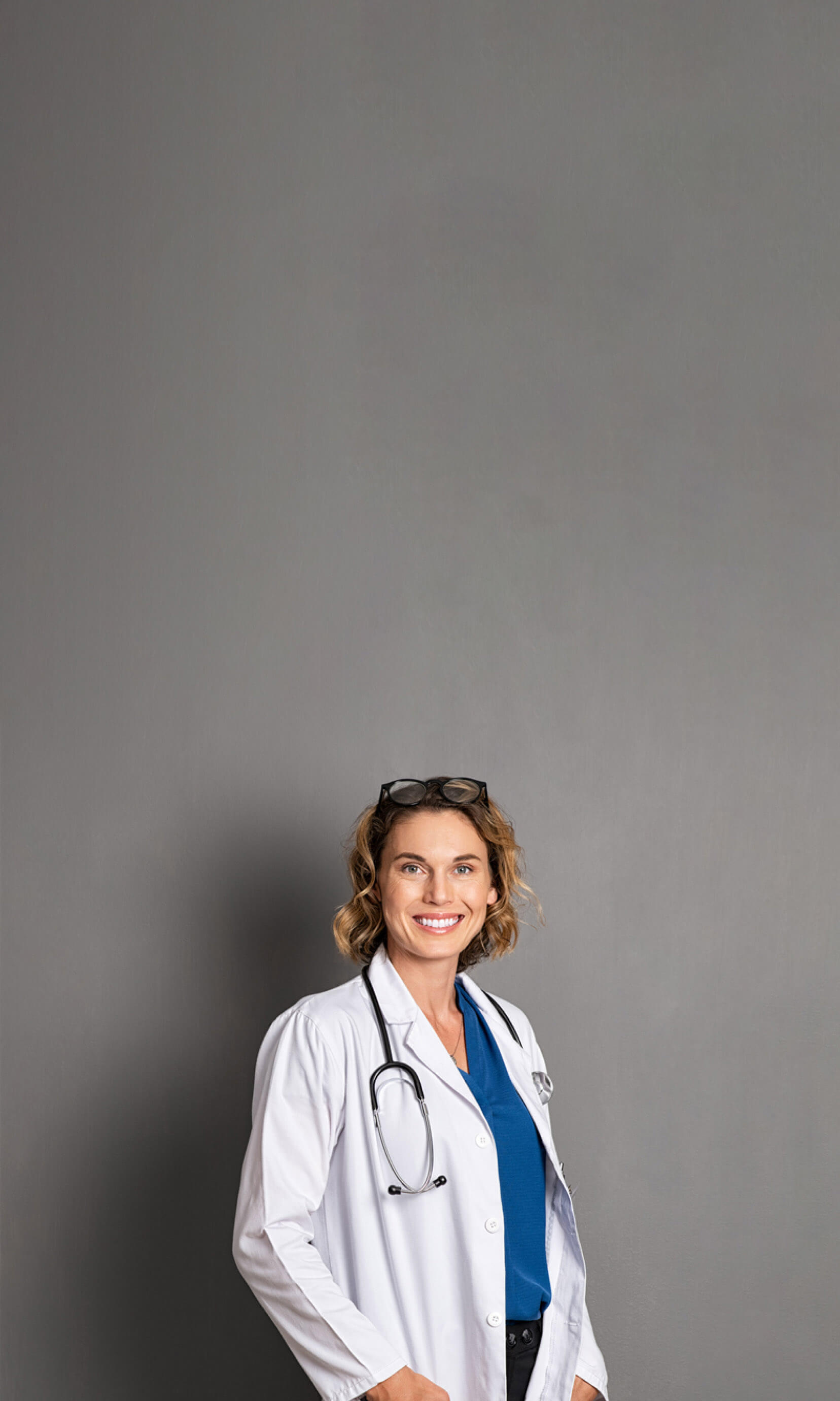 Professional portrait of a doctor